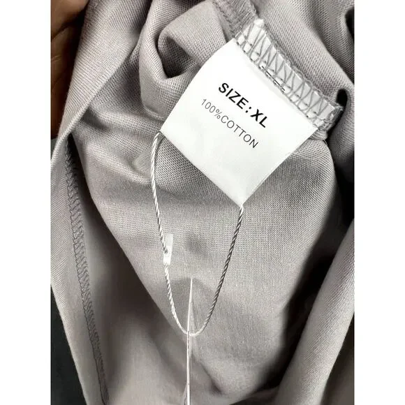 Space Cat T-Shirt Cat Lovers Perfect Gift Funny Cute Summer Gray NASA SZ XL:NWT - Picture 8 of 9